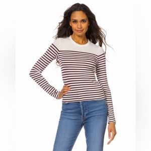 Rag & Bone Breton Stripe Long Sleeve Jersey T-Shirt